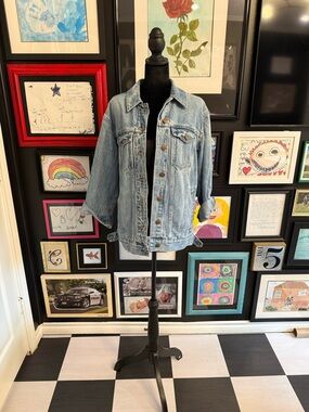 Madewell Light Wash Denim Jacket - Classic Blue